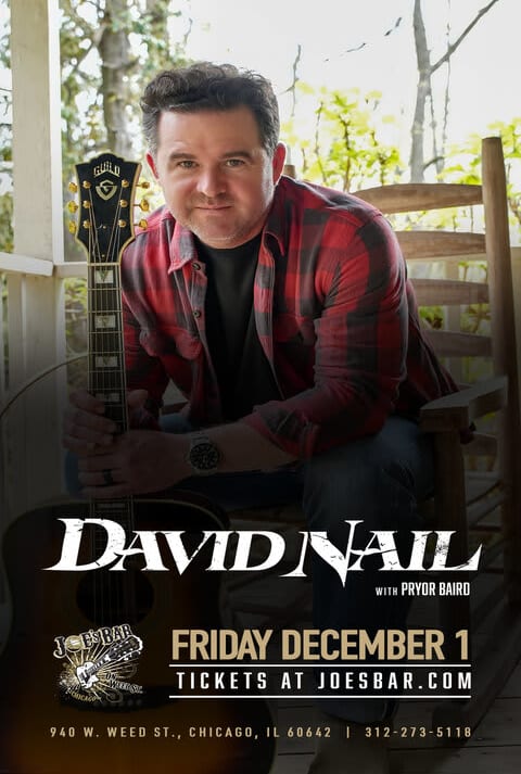 David Nail with Pryor Baird in Chicago