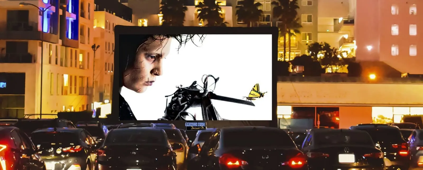 Edward Scissorhands Drive-In Movie Night