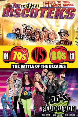 70s vs 80s: A Musical Battle Tickets