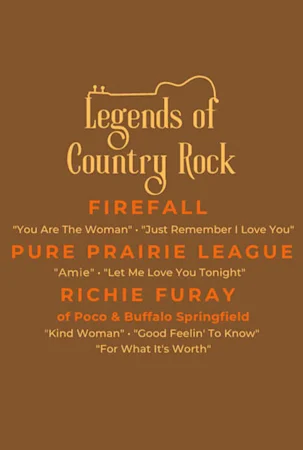 Legends of Country Rock: Firefall, Pure Prairie League and Richie Furay Tickets