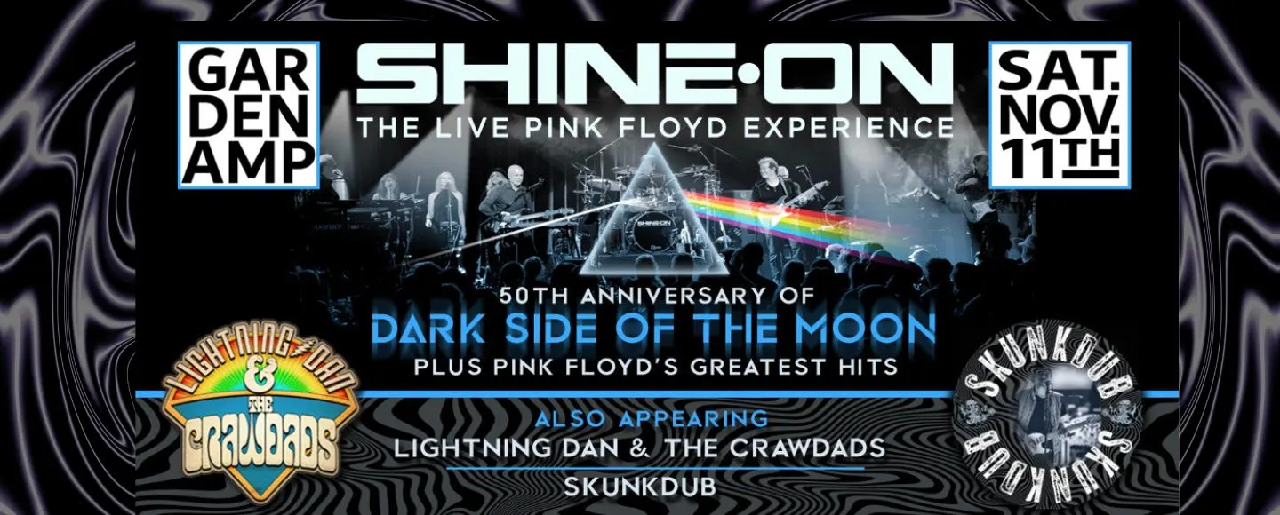Pink Floyd Dark Side of the Moon 50th Anniversary with Shine-On
