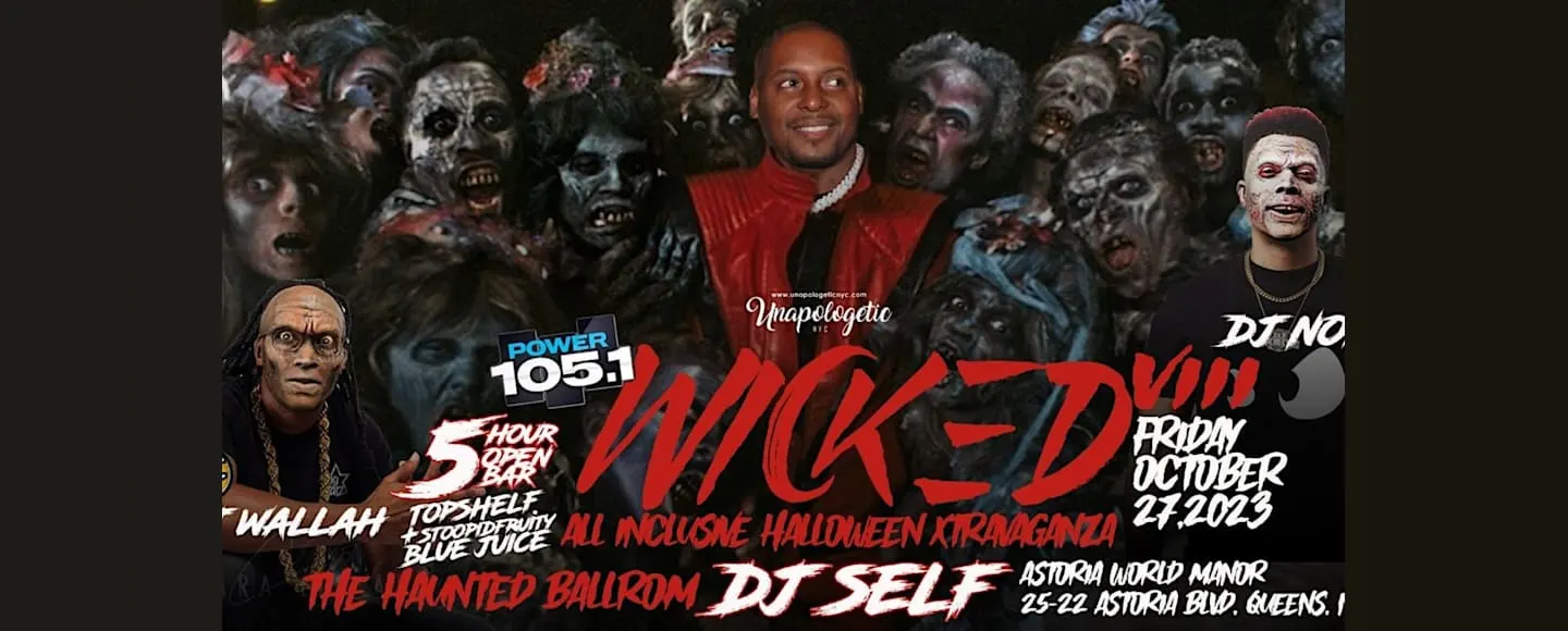 DJ Self Wicked Halloween Costume & Gothic Black Affair