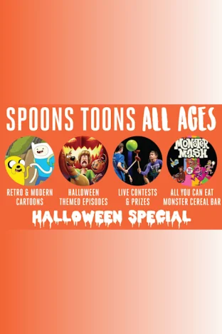 Spoons Toons Halloween Special: All Ages Tickets