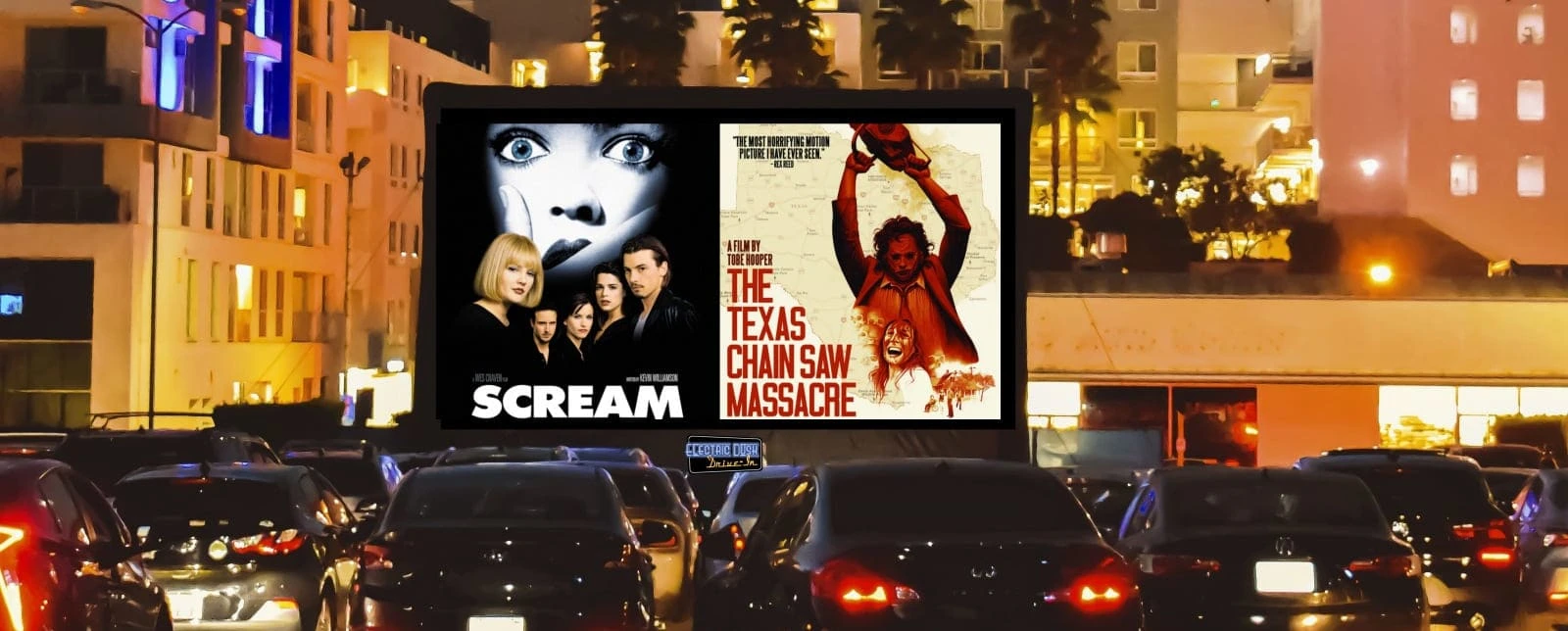 Scream & The Texas Chainsaw Massacre DriveIn Movie Night in Glendale
