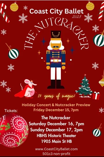 The Nutcracker Ballet 2023 presented by Coast City Ballet Tickets
