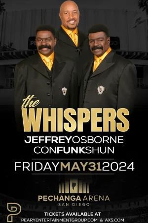 The Whispers, Jeffrey Osborne, & Con Funk Shun Tickets