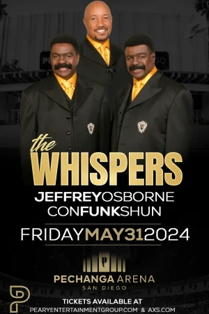 The Whispers, Jeffrey Osborne, & Con Funk Shun