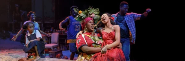 Alex Newell, Hailey Kilgore and the Company of Once on This Island