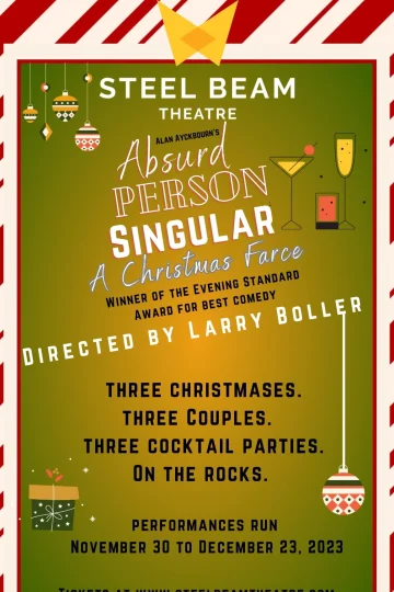 Steel Beam Theatre — Absurd Person Singular: a Christmas Farce Tickets