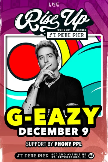 G-Eazy at St. Pete Pier Tickets