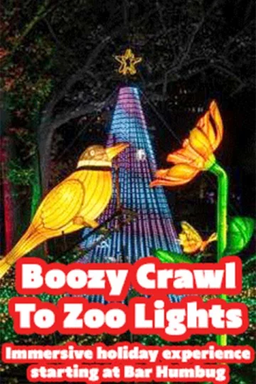 Boozy Crawl To ZooLights at Lincoln Park Zoo: Immersive Holiday Experience Tickets