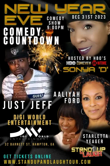New Years Eve - Comedy Countdown - Hampton, GA Tickets