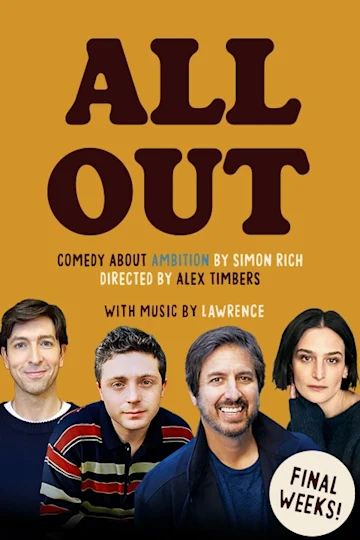 All Out: Comedy About Ambition on Broadway tickets