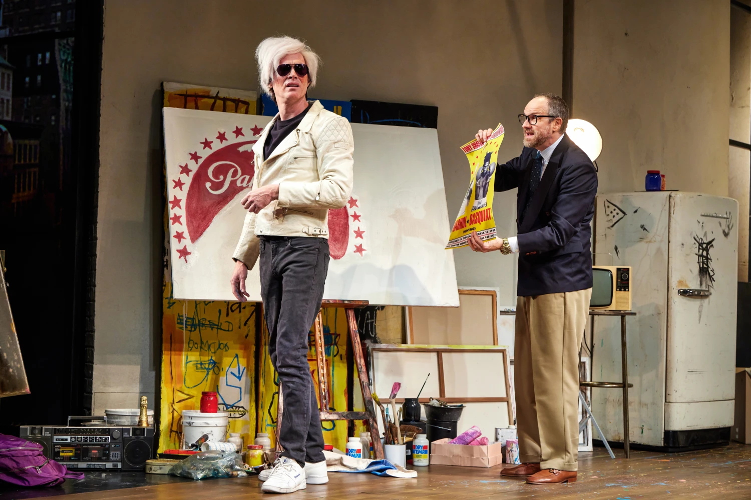 Paul Bettany and Jeremy Pope in The Collaboration on Broadway: What to expect - 3
