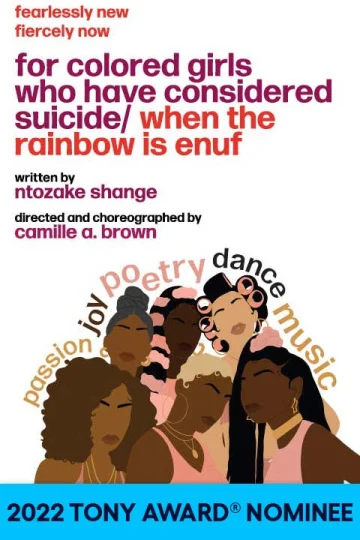 for colored girls who have considered suicide / when the rainbow is enuf on Broadway Tickets