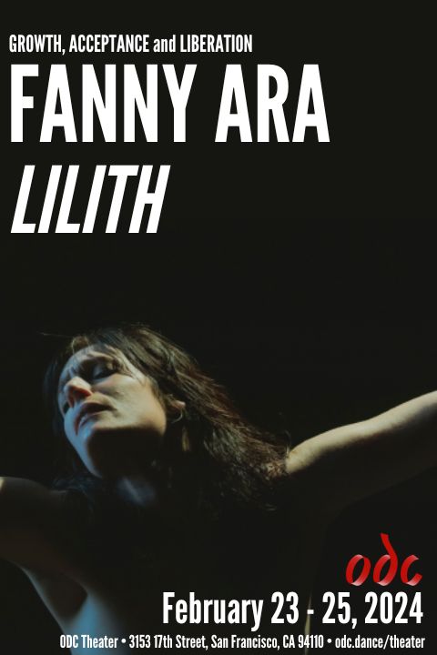 Fanny Ara: Lilith show poster