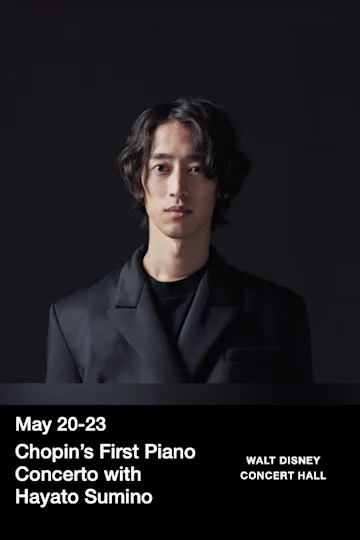 Chopin’s First Piano Concerto with Hayato Sumino tickets