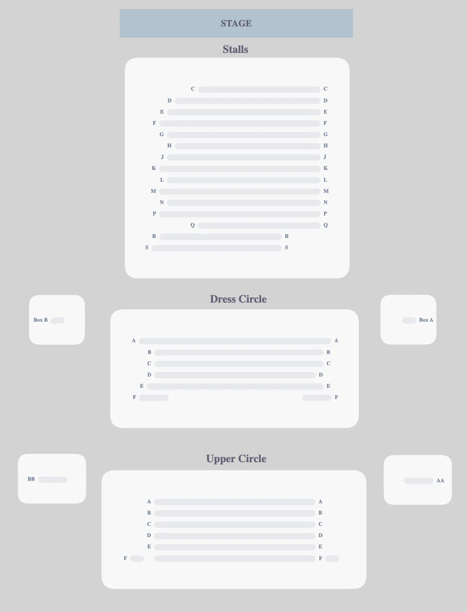 Lyric Hammersmith seating plan