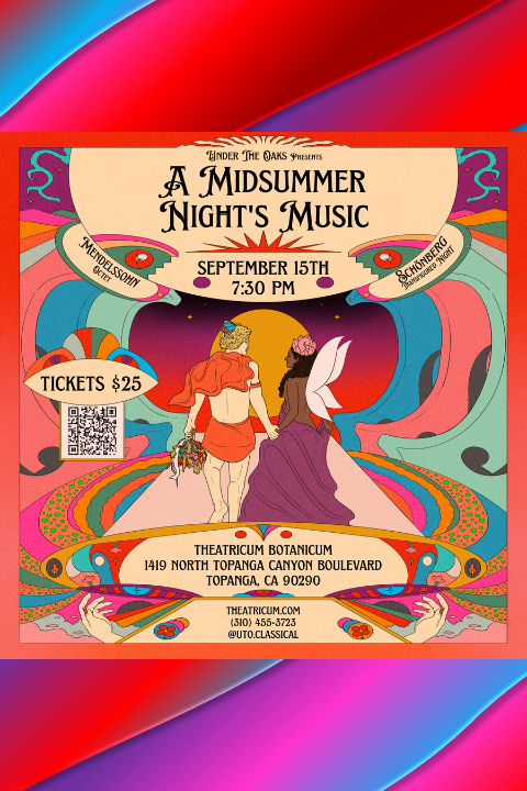 A Midsummer Night's Music show poster