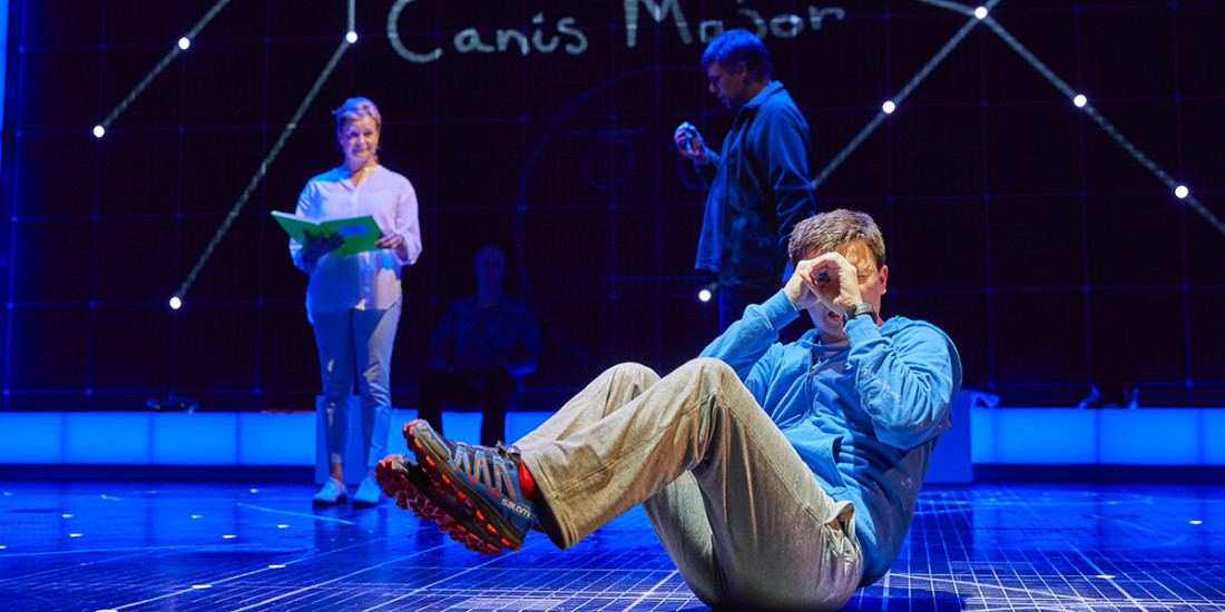 Photo credit: Julie Hale, Stuart Laing and Joshua Jenkins in The Curious Incident of the Dog in the Night-Time (Photo by BrinkhoffMögenburg)