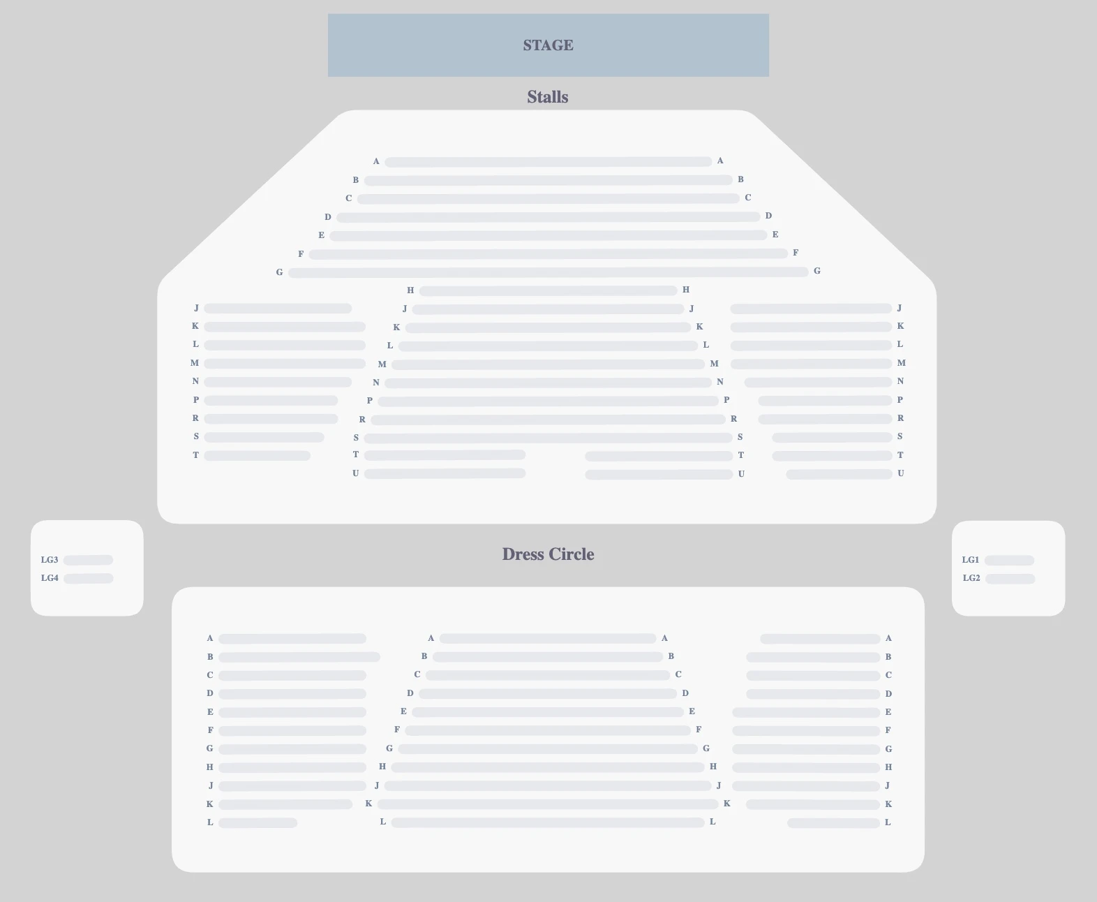 Prince of Wales Theatre seating plan