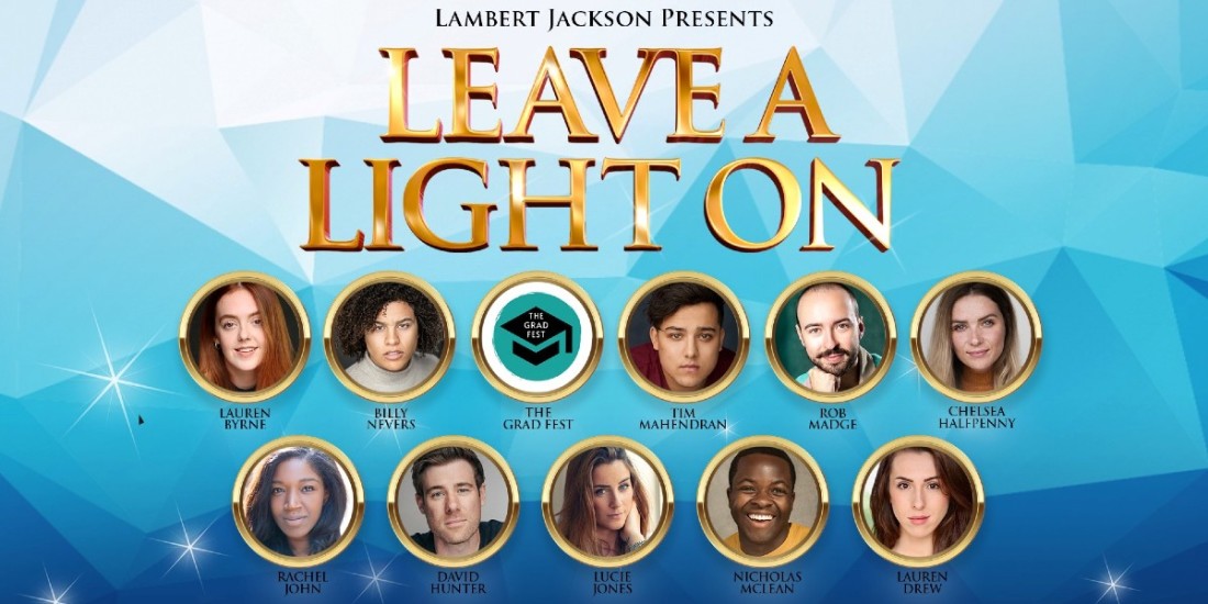 Photo credit: Company of ‘Leave A Light On’ (Photo courtesy of Lambert Jackson Productions)