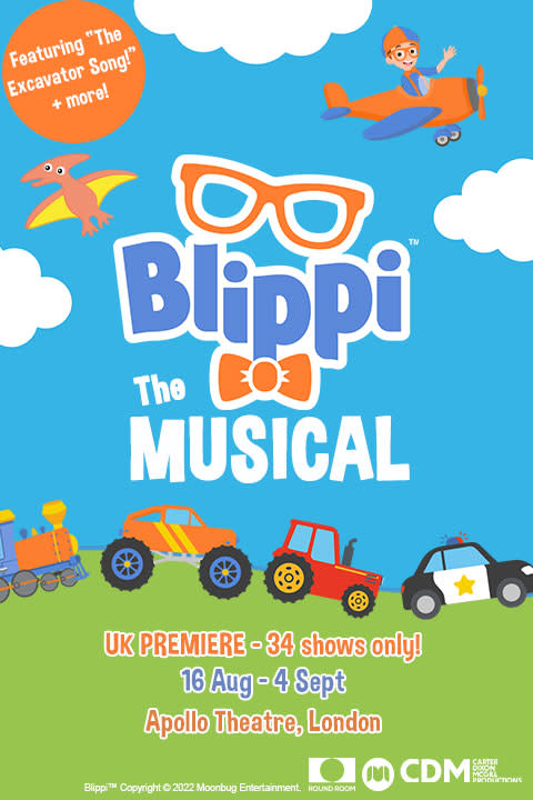 Blippi The Musical Tickets
