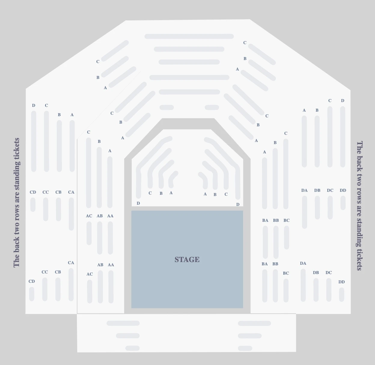 Sam Wanamaker Playhouse seating plan