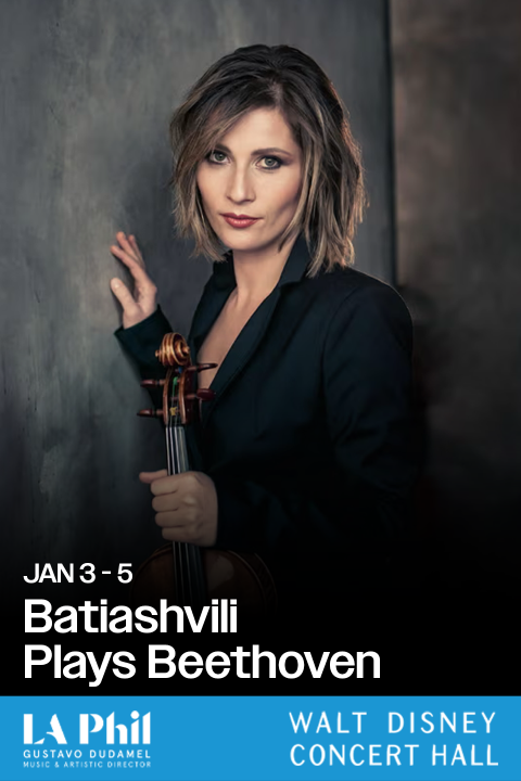 Batiashvili Plays Beethoven show poster