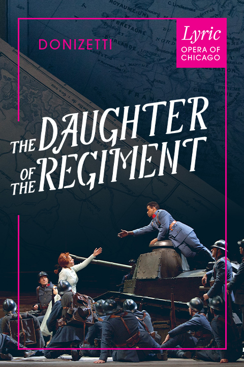 The Daughter of the Regiment show poster