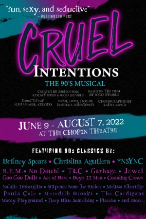 Cruel Intentions: The 90s Musical Tickets