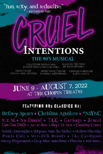 Cruel Intentions: The 90s Musical Tickets