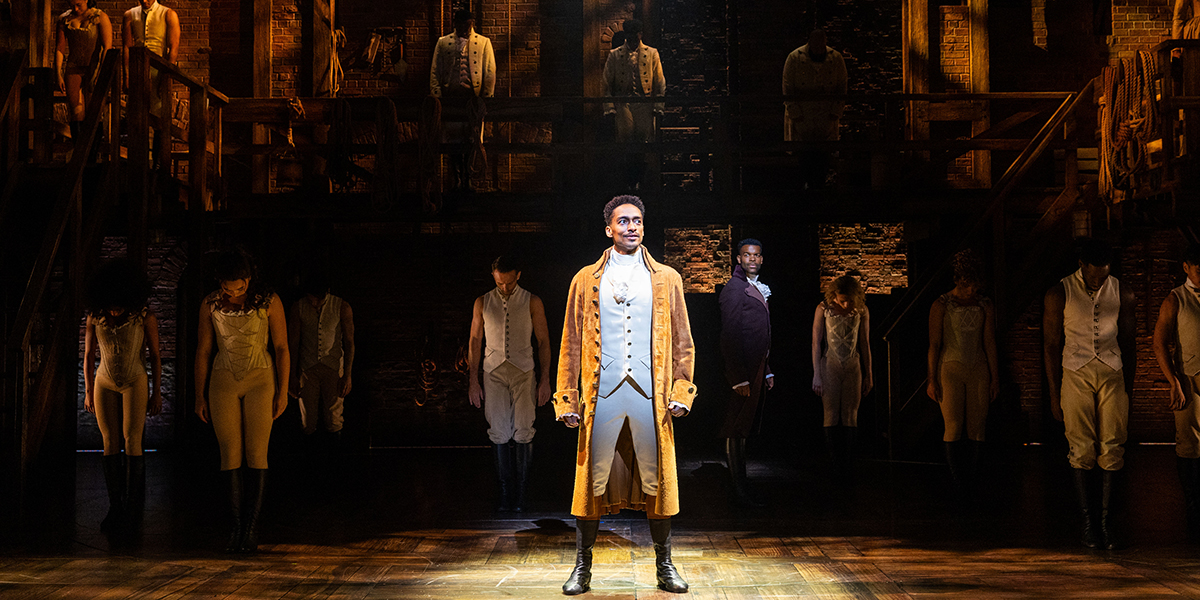 Aaron Burr Hamilton Cast In Costume Hamilton Tickets Victoria