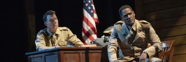 Jerry O'Connell & Blair Underwood in A Soldier's Play