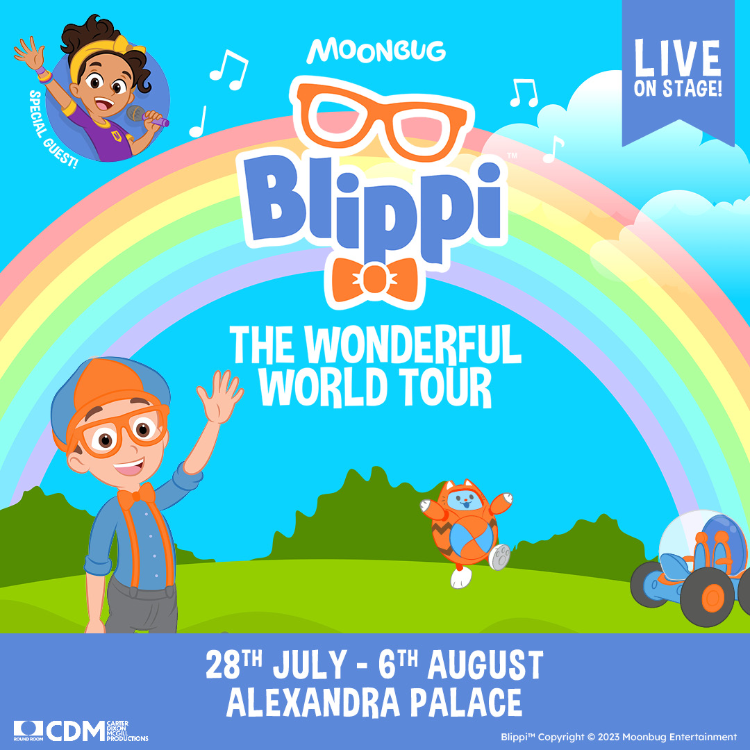 Blippi The Wonderful World Tour At Alexandra Palace Tickets | London ...