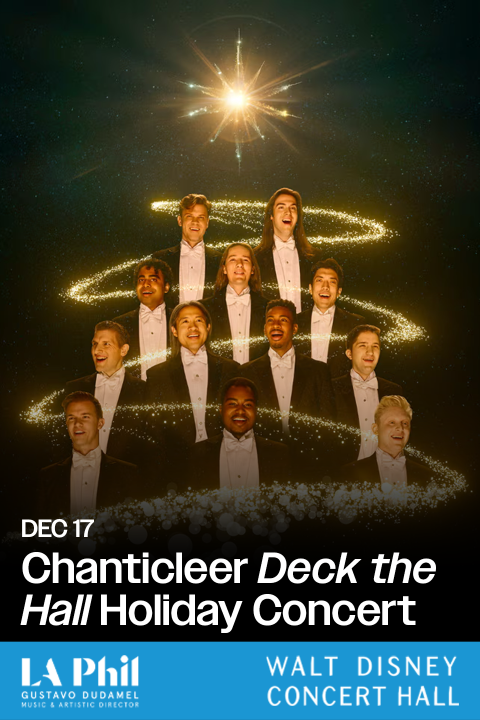 Chanticleer Deck the Hall Holiday Concerts show poster