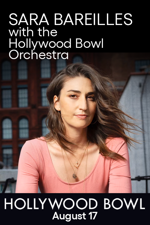 Sara Bareilles with the Hollywood Bowl Orchestra in 
