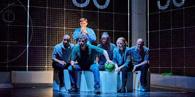 Photo credit: 2017-18 cast of The Curious Incident of the Dog in the Night-Time (Photo by Brinkhoff/Mogenburg)