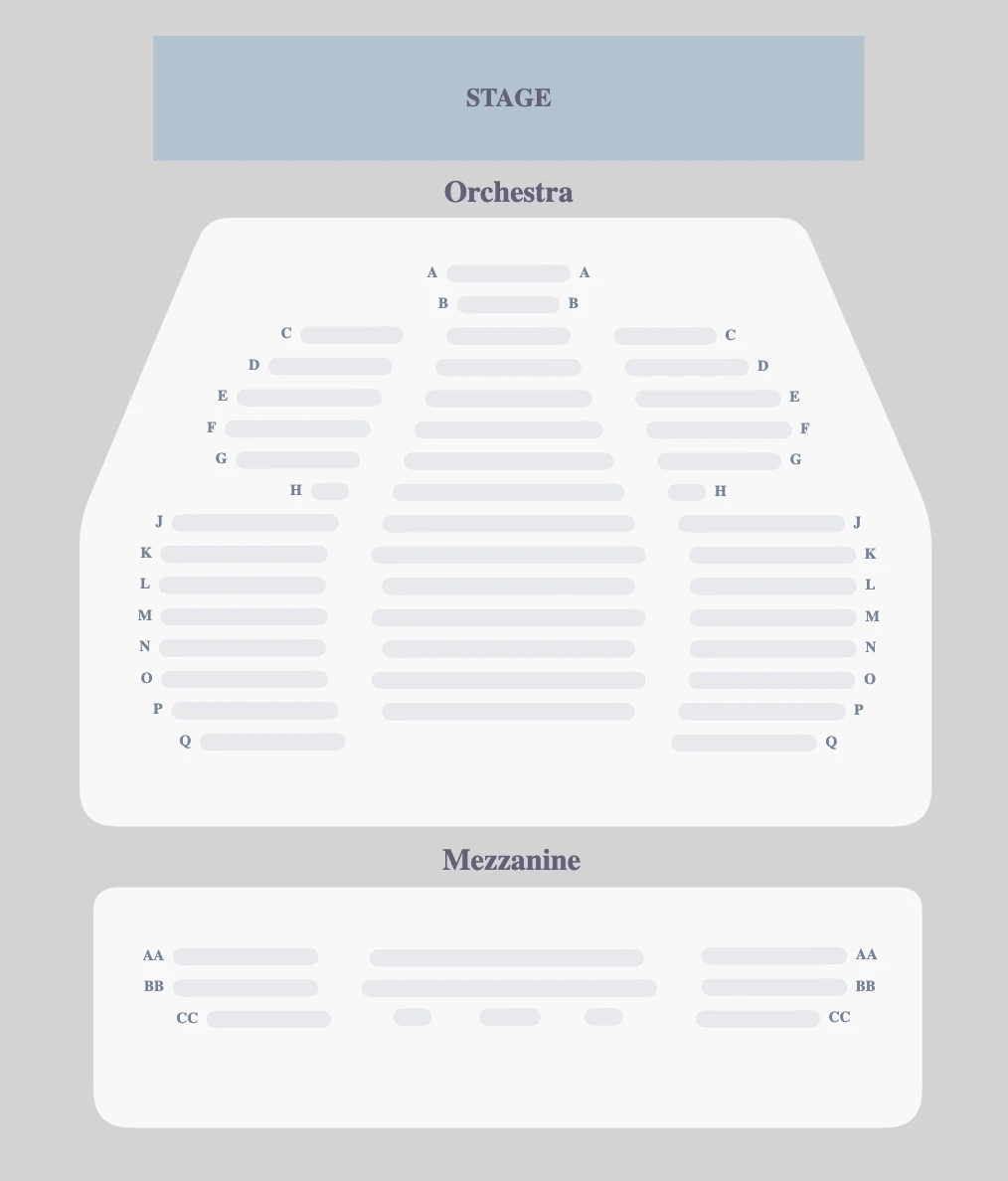 Roundabout Theatre Company - Harold and Miriam Steinberg Center for Theatre seating plan