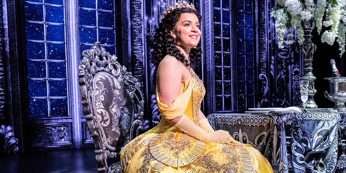 Photo credit: Courtney Stapleton as Belle (Photo by Johan Persson)