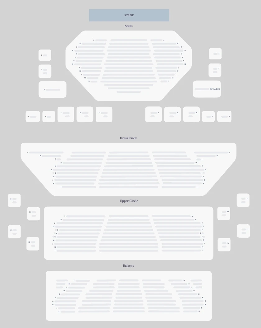 London Coliseum seating plan