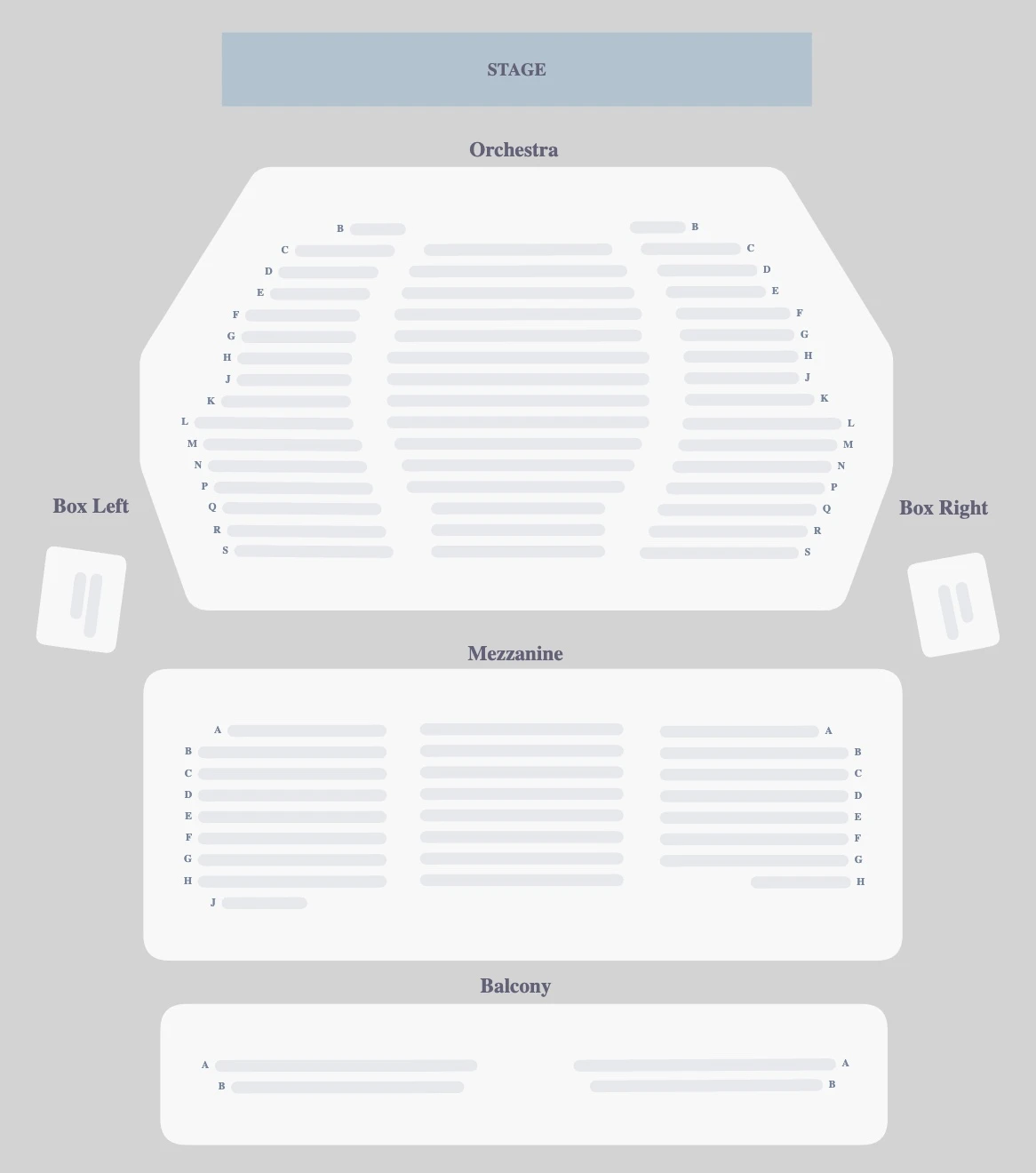 Walter Kerr Theatre  seating plan