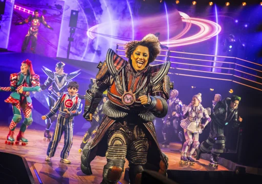Production shot of Starlight Express in London