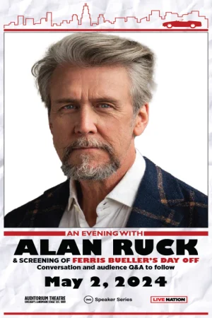 An Evening with Alan Ruck and Screening of Ferris Bueller’s Day Off