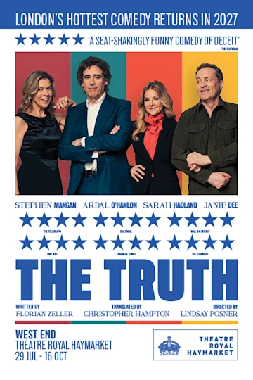 THE TRUTH a comedy by Florian Zeller tickets