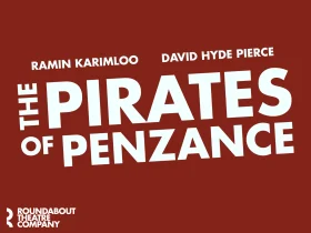 Poster of The Pirates of Penzance in New York City.