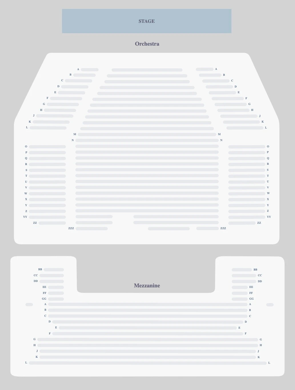 Minskoff Theatre seating plan