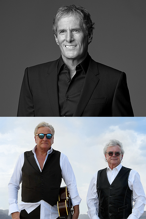 Air Supply • Michael Bolton on Sept 3rd show poster