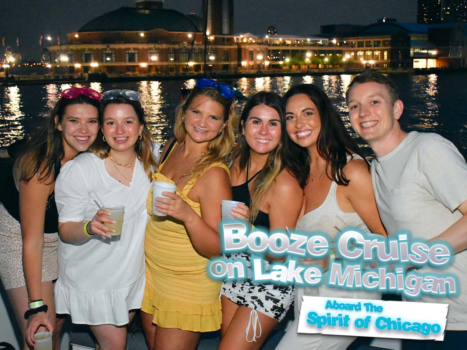 Late Night Booze Cruise on Lake Michigan aboard Spirit of Chicago ...