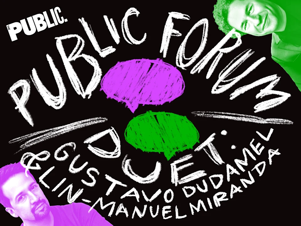ADA Accessible Lottery - Public Forum Duet: Gustavo Dudamel & Lin-Manuel Miranda: What to expect - 1